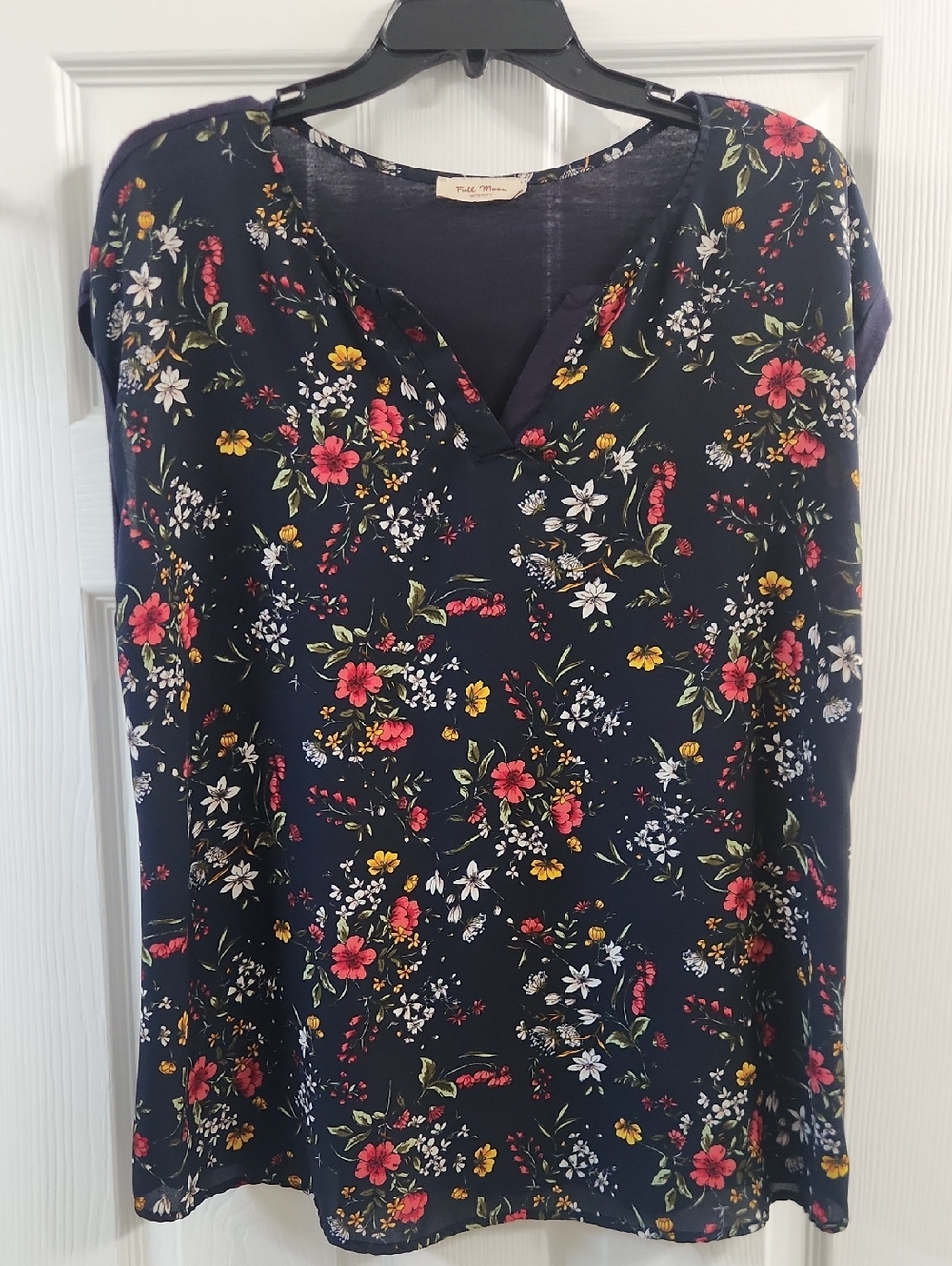 Floral V-Neck Maternity Blouse - Stitch Fix